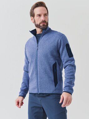 Arc’teryx Covert Cardigan Blue Fleece Jacket Men’s Medium Full Zip Outdoors